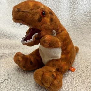Wild Republic Spotted T-Rex 8" Dinosaur Plush Toy